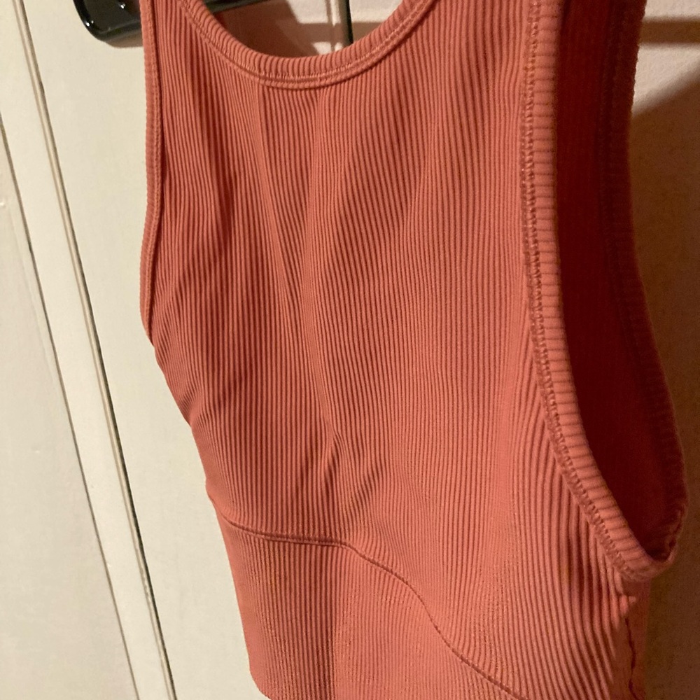 Lululemon Power Pivot Tank Rustic Coral - image 5